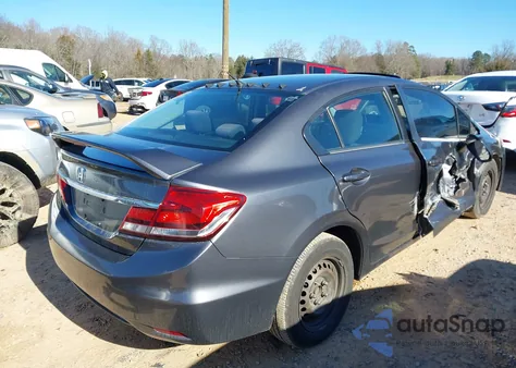 2015 Honda Civic Lx из США, поврежденный, VIN 2HGFB2F5XFH531814